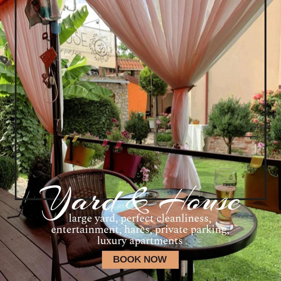 Yard House Trpejca Hotell Ohrid Eksteriør bilde